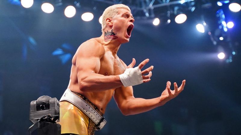 Cody (pictured at AEW Revolution) attempted to win the briefcase on four separate occasions