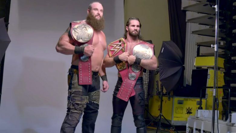 Seth Rollins and Braun Strowman