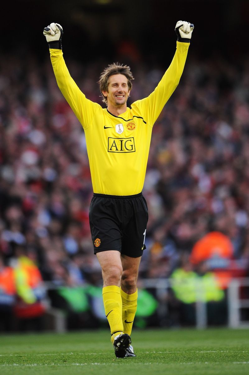 Edwin van der Sar. 