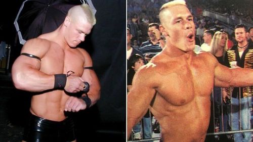 One of Cena's first gimmicks was 'The Prototype'