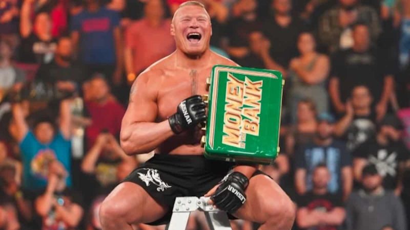 Last year&#039;s MITB winner Brock Lesnar