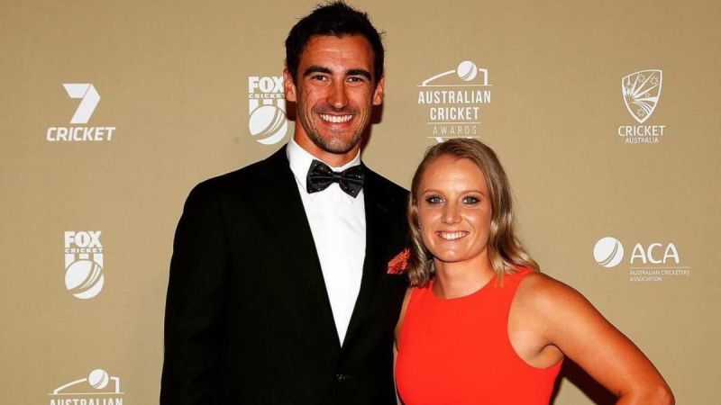 Mitchell Starc and his wife Alyssa Healy is the only Australian married pair to have played Test cricket. 