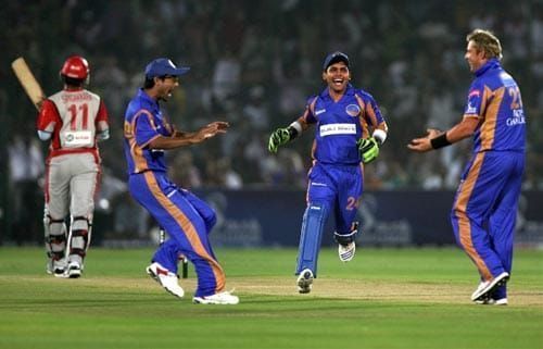 In 2008, Rajasthan Royals pulled off the tallest successful chase in IPL history.