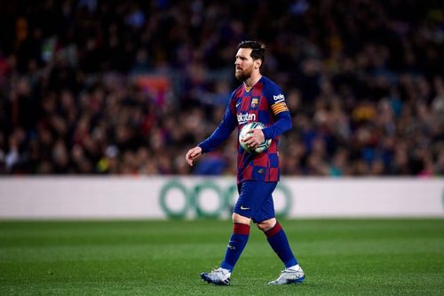 Lionel Messi-The most famous one-team footballer in the world right now.