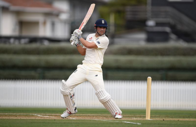 Alastair Cook made a mark in his first Test appearance.