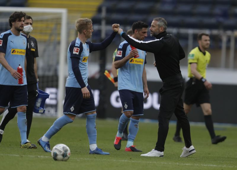 Marco Rose's Borussia Monchengladbach capitalised on Leipzig's draw to go third on the table