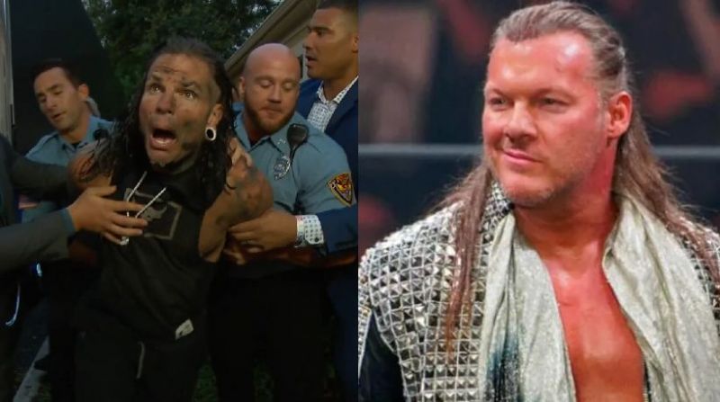 Chris Jericho is certainly not a fan of the Jeff Hardy angle