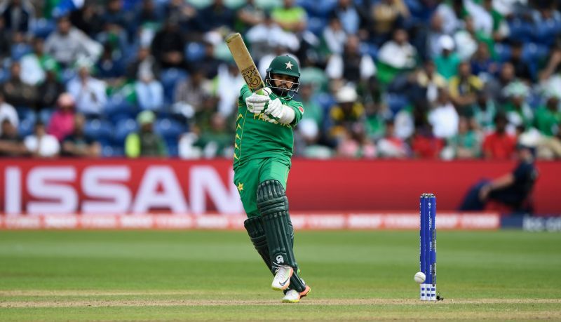 Azhar Ali in action during the 2017 Champions Trophy