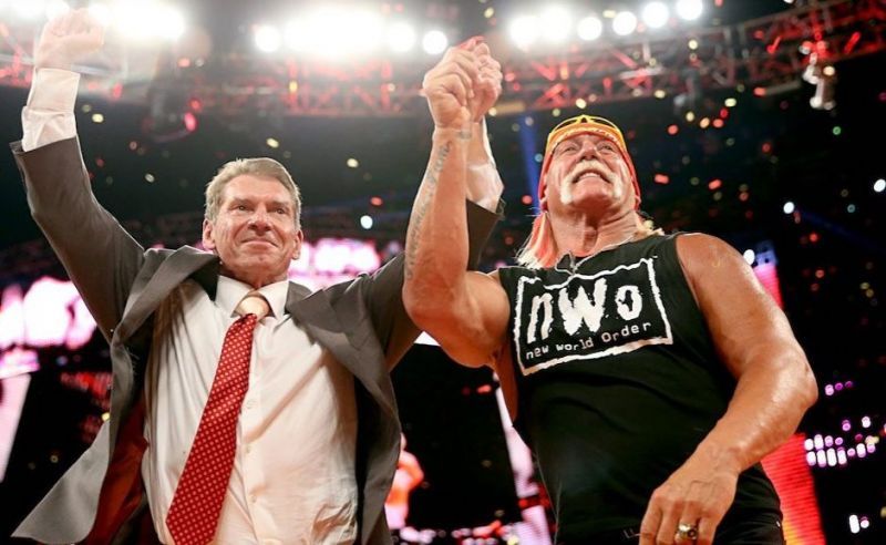 Vince McMahon and Hulk Hogan