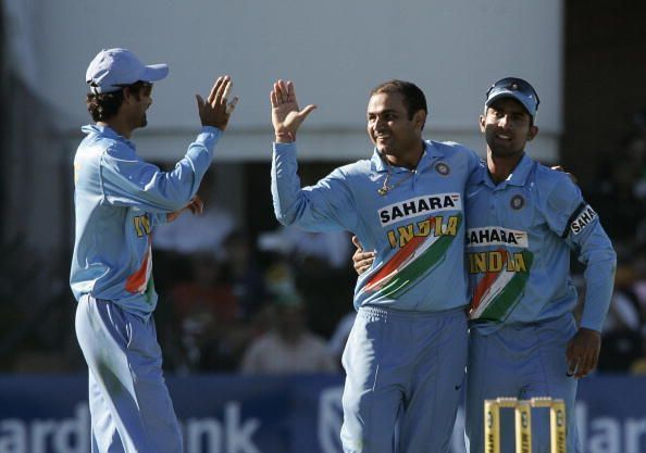 Sehwag was India&rsquo;s first T20I captain