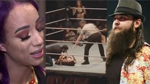 Banks apologized to Paige, while Bray checked on her moments after the incident