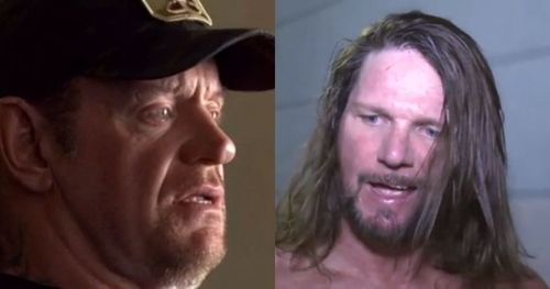 Undertaker and AJ Styles