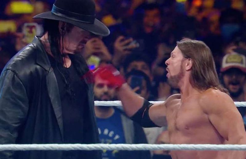 Could AJ Styles and The Undertaker do battle one more time?