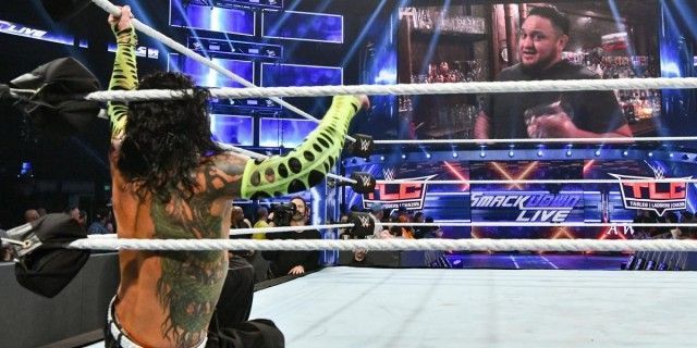 Samoa Joe got extremely personal with Jeff Hardy during their 2018 feud.