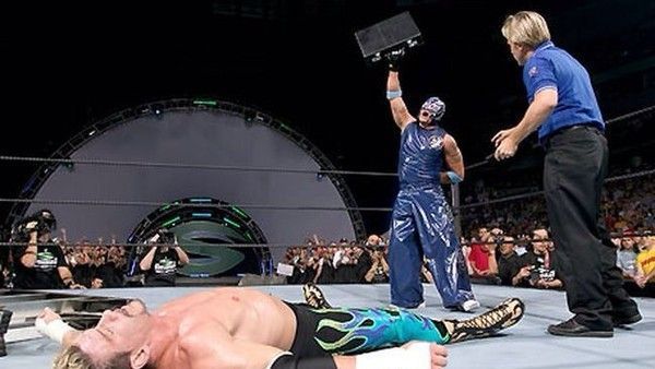 Eddie Guerrero and Rey Mysterio had a weird feud