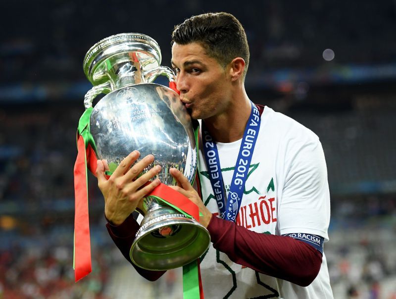 Cristiano Ronaldo won Euro 2016 as Portugal's captain