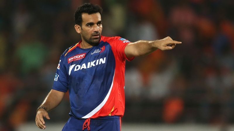 Zaheer Khan captained the Delhi Capitals in IPL 2017.