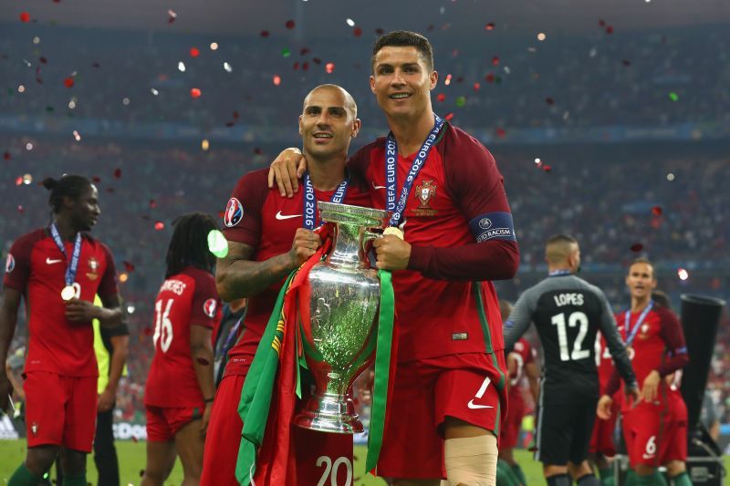 Cristiano Ronaldo and Ricardo Quaresma won Euro 2016 with Portugal.