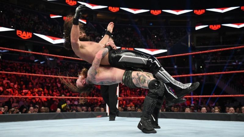 Aleister Black and Seth Rollins faced off one time in the past on Raw.