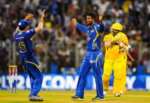 Pragyan Ojha played under Rohit Sharma at the Mumbai Indians