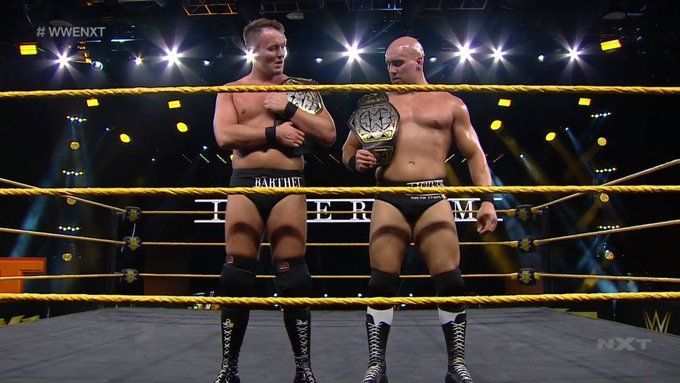 The entire NXT Tag Team division has changed