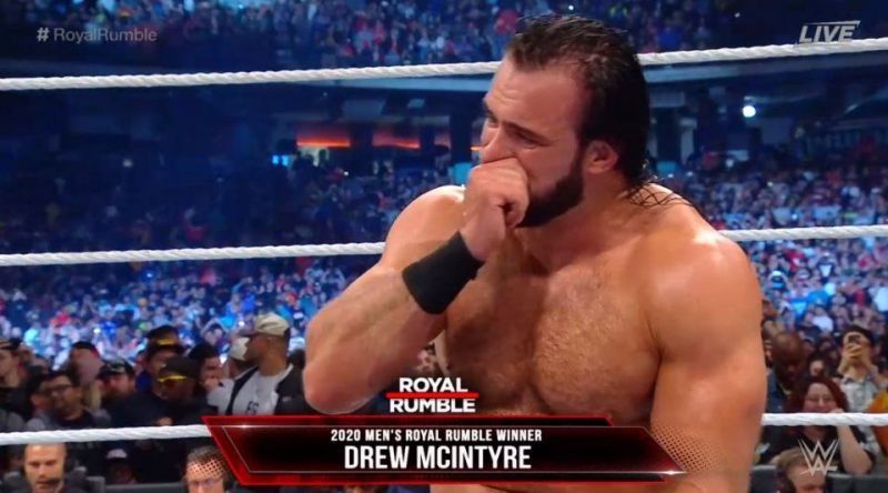 Drew McIntyre&#039;s first step towards Lesnar