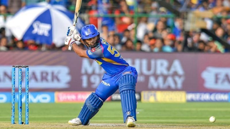 Rahul Tripathi played for the Rajasthan Royals in IPL 2018 and 2019