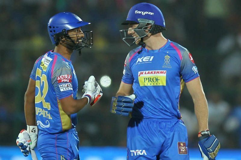 Rahul Tripathi opened with Jos Buttler in the IPL