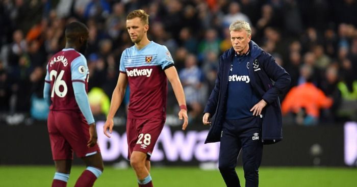 David Moyes' second stint at West Ham isn't going according to plan so far