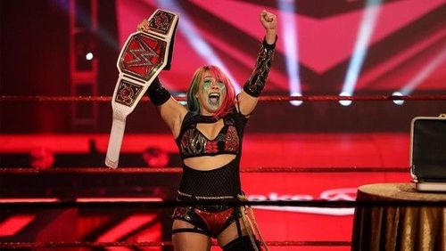 Asuka became the new WWE RAW Women's Champion after Becky Lynch relinquished the title