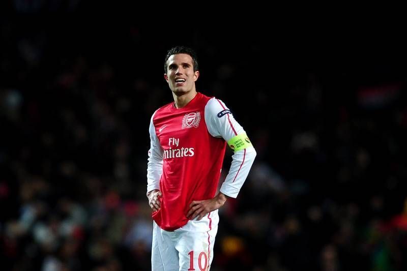 Robin Van Persie's final season with Arsenal was also his best for the club.