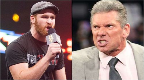 Sami Zayn and Vince McMahon