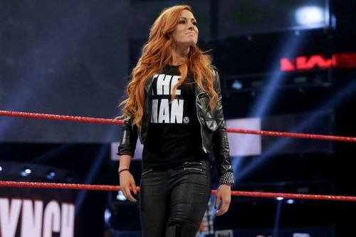 Becky Lynch relinquished her RAW Women's title on RAW after Money in the Bank