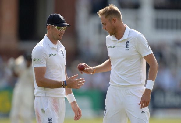 England's potent pair of James Anderson & Stuart Broad 