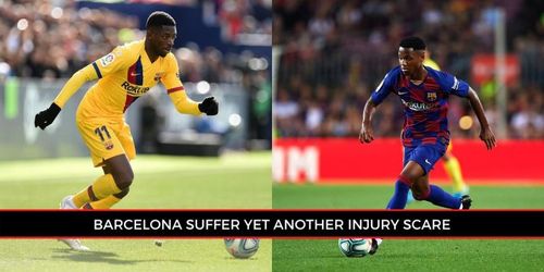 Ansu Fati is the latest addition to Barcelona's long list of injured stars