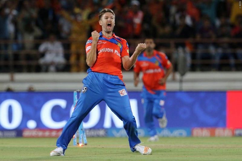Andrew Tye struck gold with a fifer and a hat-trick on his IPL debut