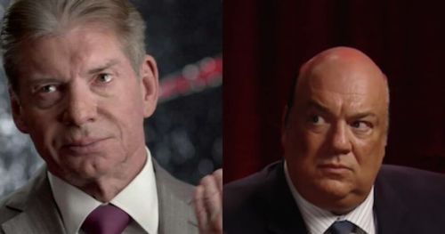 Vince McMahon and Paul Heyman.