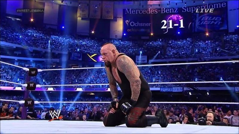 The Undertaker has no recollection of this match