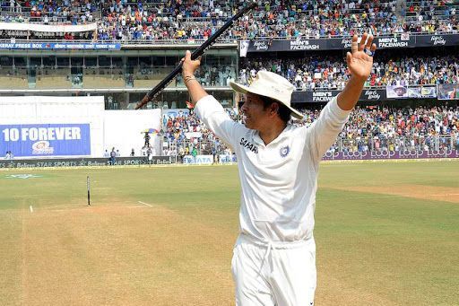 Sachin Tendulkar played his final Test match in 2013