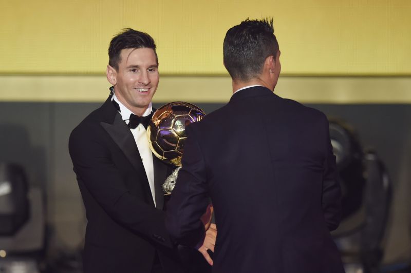 Cristiano Ronaldo and Lionel Messi have a staggering 11 Ballon d'Or awards between them