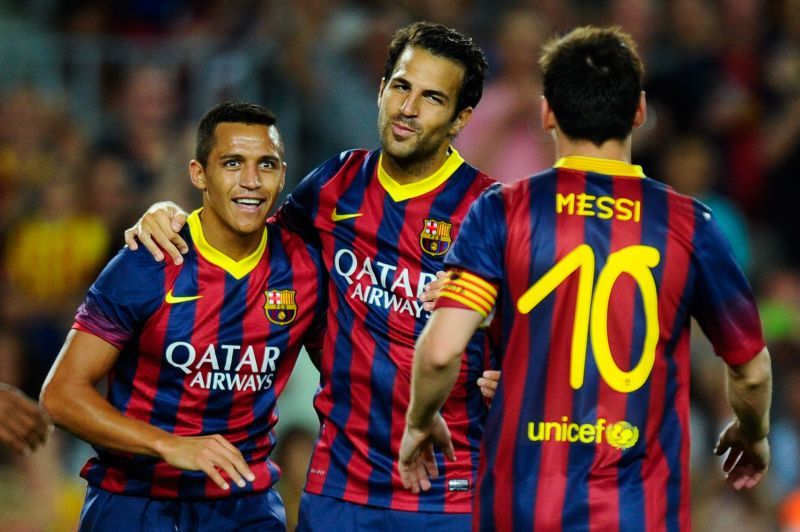 Fabregas and Sanchez were criticized after Barcelona&#039;s loss to Bayern Munich