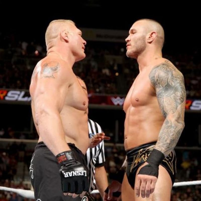 Brock Lesnar vs Randy Orton