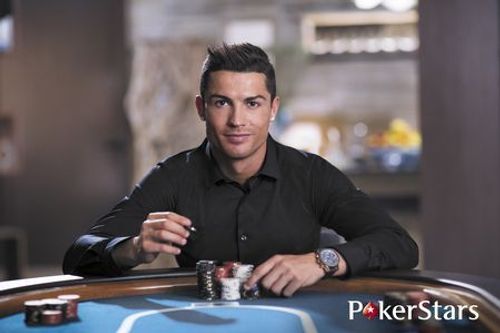 Cristiano Ronaldo signed a deal with PokerStars in 2015.