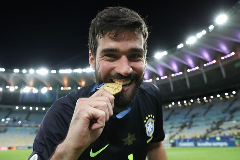 Brazil won the 2019 Copa America with Alisson as their first choice