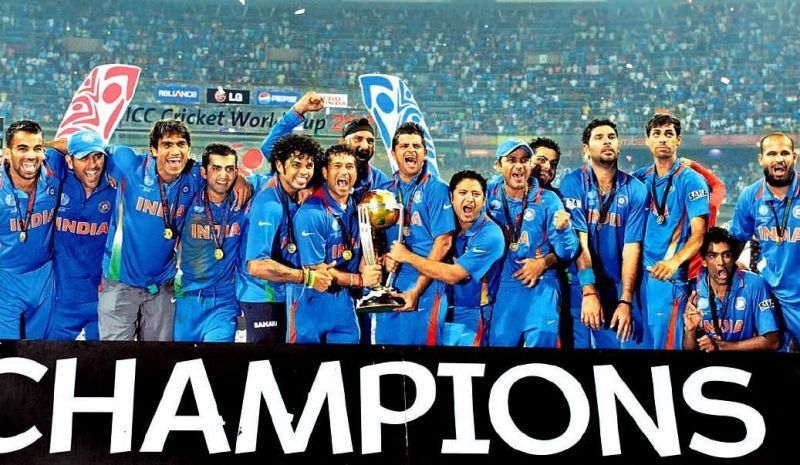 The triumph in the 2011 World Cup helped India climb to the top of the ladder in World Cricket.