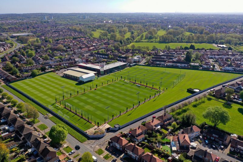 Aerial view of Melwood Training Ground