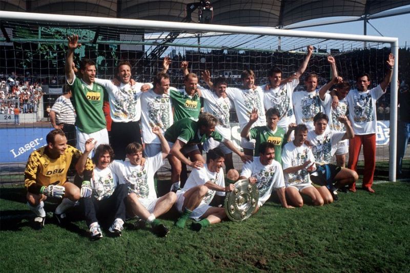 Werder Bremen won the 1992-93 Bundesliga after conceding just 5 goals at home all season