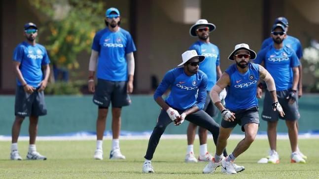 Will the Indian cricket team players come together for a training session anytime soon?
