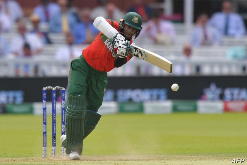 Shakib al Hasan doing what he does best (Picture courtesy AFP)