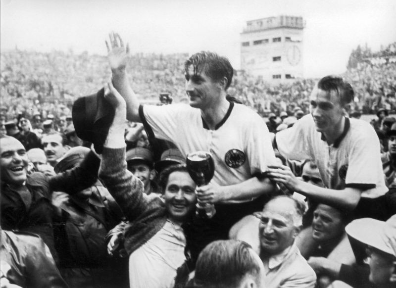 Fritz Walter at the 1954 World Cup. Image Credits: thesefootballtimes.co